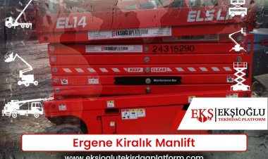 Ergene Kiralık Manlift