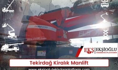 Tekirdağ Kiralık Manlift