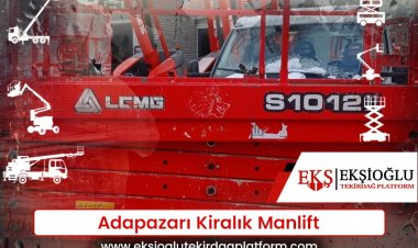 Adapazarı Kiralık Manlift