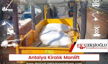 Antalya Kiralık Manlift