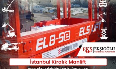 İstanbul Kiralık Manlift